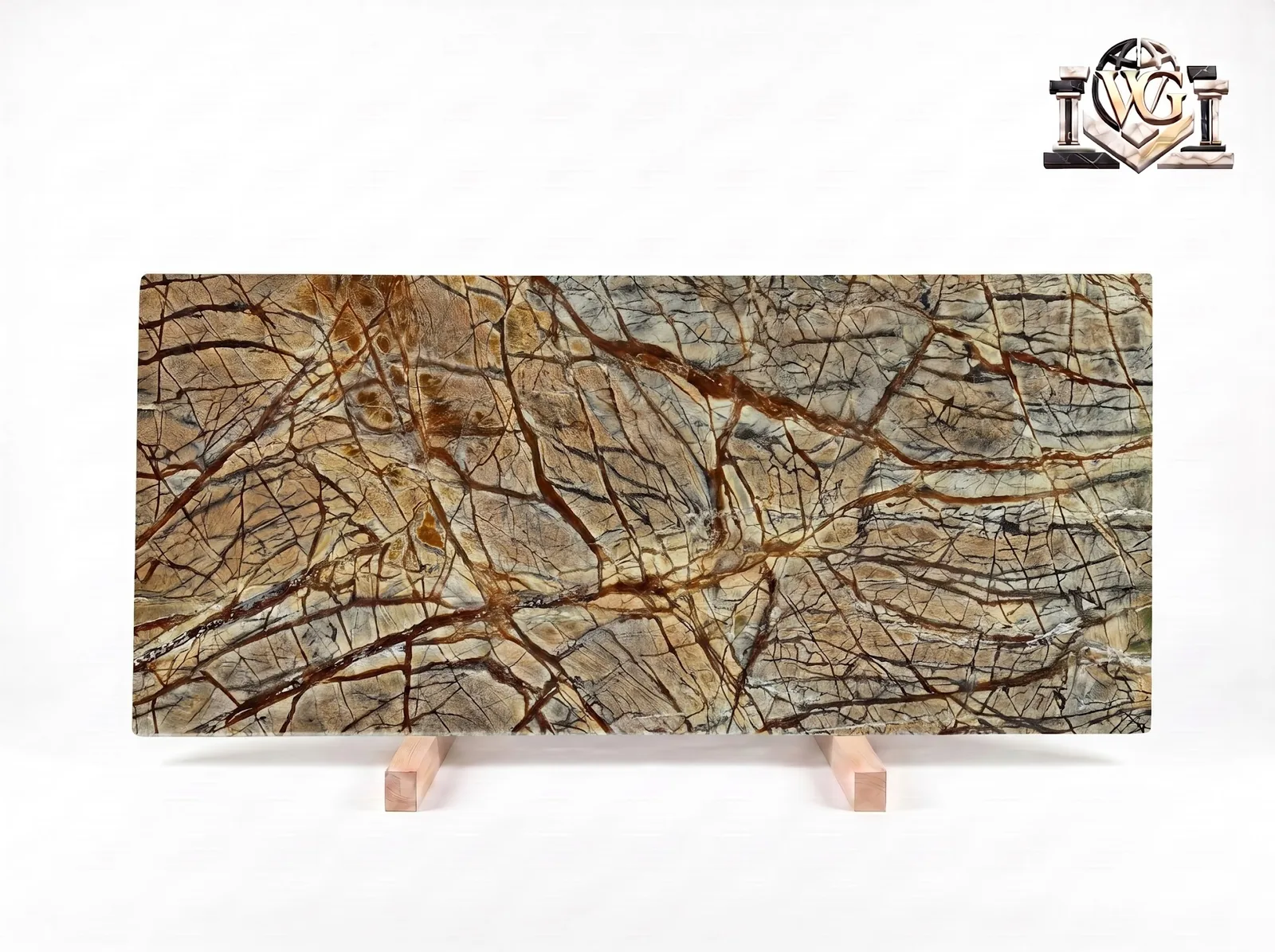 Rain Forest Brown — Plakanın tamamı
